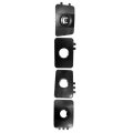 Front Parking Aid Sensor Bracket 4 Piece Set For 2019 2020 2021 2022 Bmw X5 Abs Plastic Excludes M Package Replaces Bm1074104 