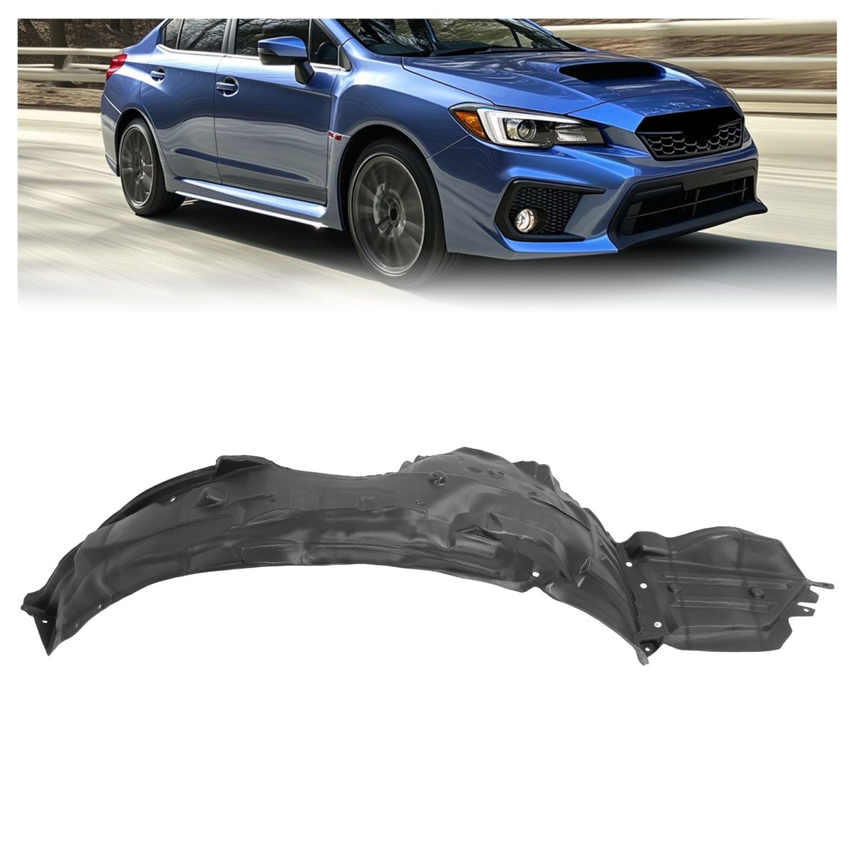 Jmtaat Front Fender Liner Inner Panel For 2015-2021 Subaru Wrx Sti Wheel Splash Shields Guard Replacement 59110va000 Su1249129