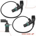 A-premium 3-pc Engine Camshaft Crankshaft Position Sensors Compatible With Bmw 323i 3is 1998-1998 8i 328is 1996-1999 528i