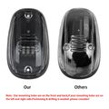 Partsam Led Cab Marker Roof Lights 5pcs Clear Lens 9led Amber Top Clearance For 2003-2018 Dodge Ram 1500 2500 3500 4500 5500
