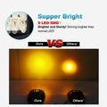 Partsam Led Cab Marker Roof Lights 5pcs Clear Lens 9led Amber Top Clearance For 2003-2018 Dodge Ram 1500 2500 3500 4500 5500