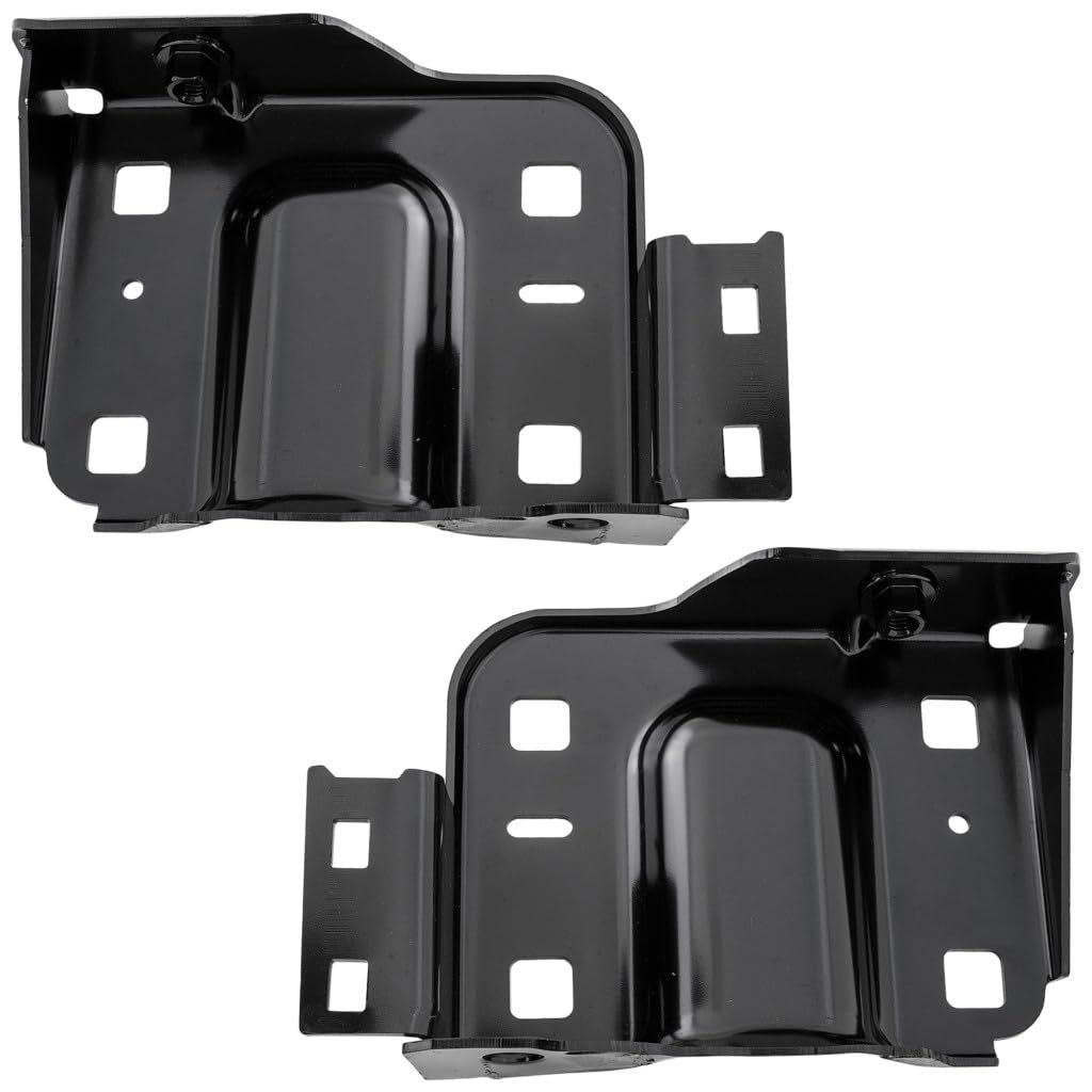 Chevy Silverado 2500 3500 Hd 2020 2021 2022 2023 Bumper Brackets Front Driver And Passenger Side Pair Steel Impact Bar For