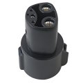J1772 Charger Adapter For Tesla Model 3 Y X S Level 1 And 2 Ev Charging Station Black 80a Max Ip65 Waterproof 