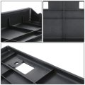 Factory Style Front License Plate Mounting Bracket Compatible With Nissan Rogue 14-16 Matte Black