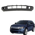 Plastic Front Lower Bumper Cover Primered With Fog Light Holes Replacement For Edge 2007-2010 7t4z17d957b Fo1015105c 