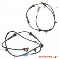 A-premium Abs Wheel Speed Sensor Compatible With Nissan Models Murano 2009 2010 2011 Sport Utility Rear Driver And Passenger