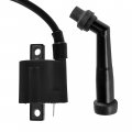 Caltric Ignition Coil With Spark Plug Boot Cap Compatible Yamaha Wolverine 350 1995-2001