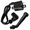 Caltric Ignition Coil With Spark Plug Boot Cap Compatible Yamaha Wolverine 350 1995-2001