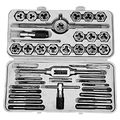 Hhip 1011-0005 41 Piece Tap Die Set 3mm-12mm Hexagon Shaped Dies 