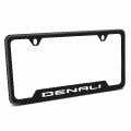Ipick Image For Gmc Denali Black Carbon Fiber Texture Abs Plastic 50 States License Plate Frame Is Official Licensed