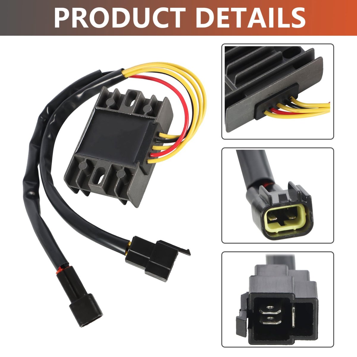 Regulator Rectifier Replacement For Suzuki Drz400 Drz400e Drz400s Drz400sm 2000-2012 32800-16g00 3402-682