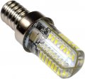 Hqrp E12 Base 64 Smd3014 Led Light Bulb Ac 110v Cool White Dimmable