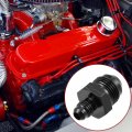X Autohaux 4pcs An4 Male To An8 Union Car Flare Reducer Hose Fitting Adapter Universal Aluminum Alloy Fuel Oil Line Pipe