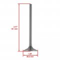 Caltric Exhaust Valve Kit Compatible With Honda Big Red 700 Muv700 2009 2010 2011 2012 2013