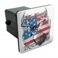Deer Usa Flag American Traditions Hunting Tow Trailer Hitch Cover Plug Insert