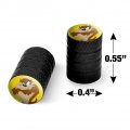 Looney Tunes Taz Motorcycle Bicycle Bike Tire Rim Wheel Aluminum Valve Stem Caps