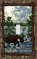 Bear Lodge Decorative Switchplate Cover 