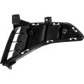 Front Lower Bumper Cover Grille Driver Side For Hyundai Sonata 2020 2021 2022 Black Plastic Air Duct Replacement Hy1038162 