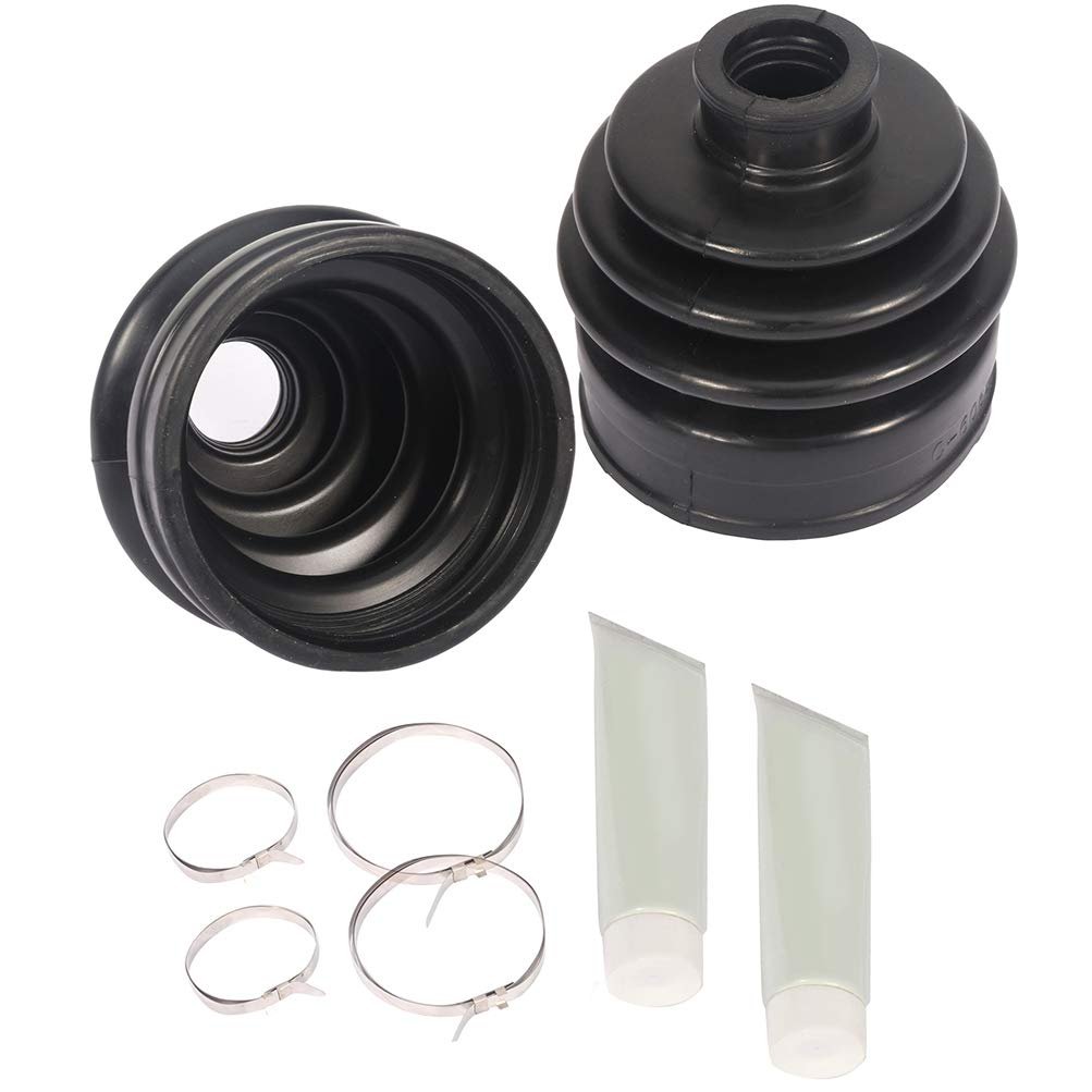 Outer Inner Cv Joint Boot Kit For Honda Rancher 350 2000 2005 4wd Electronic Shifter 2 Sets Front Axle Repair