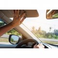 X Autohaux Front Left Side Car Sun Visor With Light For Nissan Murano 2009 2010 2011 2012 2013 2014 96401-1aa1b