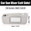 X Autohaux Front Left Side Car Sun Visor With Light For Nissan Murano 2009 2010 2011 2012 2013 2014 96401-1aa1b