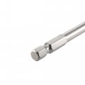 Uxcell 5 Pcs H5 5mm Ball End Screwdriver Bits S2 Steel Magnetic 2 95 Inch Long Drill Bit With 1 4 Hex Shank