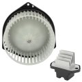 Hvac Ac Heater Blower Motor And Resistor For Acura Rsx Base Type S Coupe 2002 2006 Replacement Part 79307s6ma42 76918 Pm9389 
