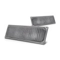 Turn Signal Light Pair For Gmc C1500 C2500 Suburban 1992 1993 Clear Lens With Composite Head Lights Gm2520108 Gm2521108 