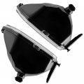 Caltric Front Left Right Headlight With Bulb Compatible Polaris Sportsman 550 2012-2013 X2 2010 2011 2012 2013 2014