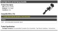 Front Right Passenger Side Strut And Coil Spring Assembly Compatible With 2011-2018 Mitsubishi Outlander Sport