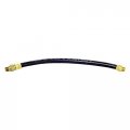 Tectran 136 Single Swivel End Air Brake Hose Assembly 1 4 Fixed 1 Fittings 3 8 Nominal I D 36 Length 