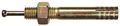 Strike Anchors For Concrete And Masonry 3 8 In X 2-3 Alloy Steel With Yellow Zinc Finish 50 Pack 