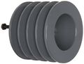 Tb Woods 484b Classical V-belt Sheave B Belt Section 4 Grooves Sd Bushing Required Cast Iron 5 15 Od 
