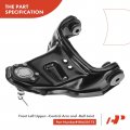 A-premium Front Left Upper Control Arm With Ball Joint Bushing Compatible Chevy Blazer 95-05 S10 84-04 84-94 Gmc Jimmy 92-01