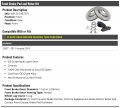 Front Ceramic Brake Pads And Rotor Kit 5 Lug Vented Rotors Compatible With 2007-2011 Honda Cr-v