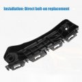 Uxcell Left Side Front Bumper Bracket No 5253652080 For Toyota Yaris 2012 2013 2014