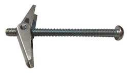 Westward 11k310 Toggle Bolt Size 1 4 In L Pk 50