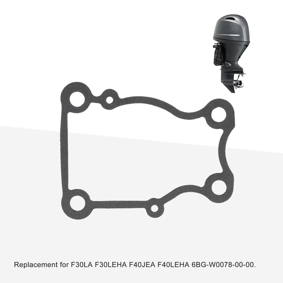Engine Stator Cover Outboard Gasket Replacement For F30la F30leha F40jea F40leha 6bg-w0078-00-00
