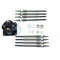 Set Of 8 Glow Plugs Plug Relay For Ford F250 F350 F450 F550 Excursion Diesel F81z-12b533-ac F4tz-12a342-a F4tz12a342ba Dy861