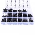 Ocpty 415pcs Nylon Bumper Fasteners Fender Rivet Clips Push Type Car Retainer Kit Fit For Gm Toyota Hondad For Chrysler