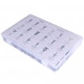 Ocpty 415pcs Nylon Bumper Fasteners Fender Rivet Clips Push Type Car Retainer Kit Fit For Gm Toyota Hondad For Chrysler