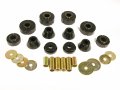 67-72 Chevy C10 Body Mount Kit 7-101-bl Black Bushing Stock Size 