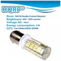 Hqrp 4-pack 120v Led Light Bulb Cool White Compatible With Clarke 40920a Ck-40920a 911113 Replacement For Super 7 7r Su7r B2