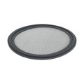 3 In Fkm Sanitary Gasket With 40 Mesh Stainless Steel Screen High Temp Resistant For Tri Clover Clamp Ferrule Fittings Grey 