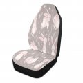 Yettasbin Cute Bunny Front Car Seat Cover Non-slip Stain Water Resistant Breathable Protector Universal Fits Suv Auto Cars