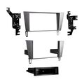Metra 99-8161s Double Din Dash Kit For Select 2002-2010 Lexus Sc430 Vehicles Silver 