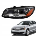 Headlight Assembly Replacement For 2012 2013 2014 2015 Passat Left Headlamp Halogen Driver Side 561941005d