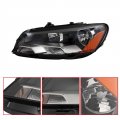 Headlight Assembly Replacement For 2012 2013 2014 2015 Passat Left Headlamp Halogen Driver Side 561941005d