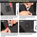 Vipmotoz Oe-style License Plate Light Tag Lamp Housing Assembly Replacement For 2015-2020 Ford F150 Pickup Truck Driver