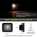 Vipmotoz Oe-style License Plate Light Tag Lamp Housing Assembly Replacement For 2015-2020 Ford F150 Pickup Truck Driver